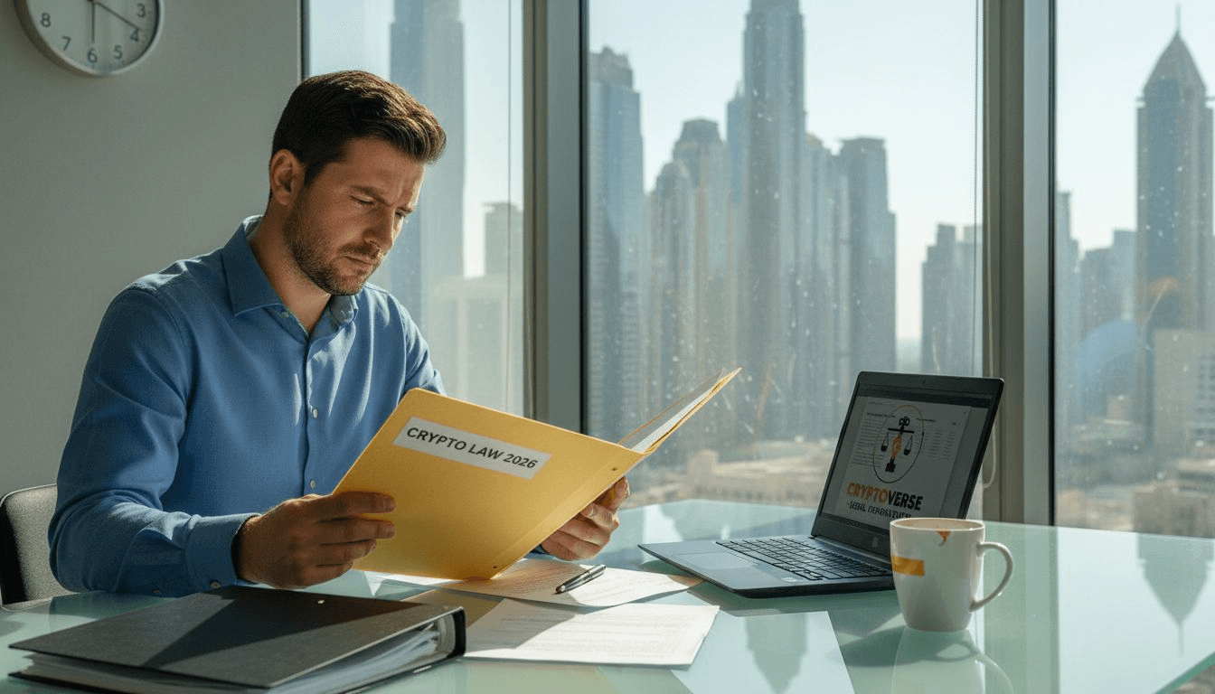 Crypto law terminology explained for UAE compliance 2026