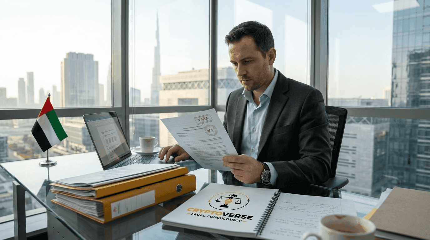 Why crypto businesses need legal advice in the UAE 2026